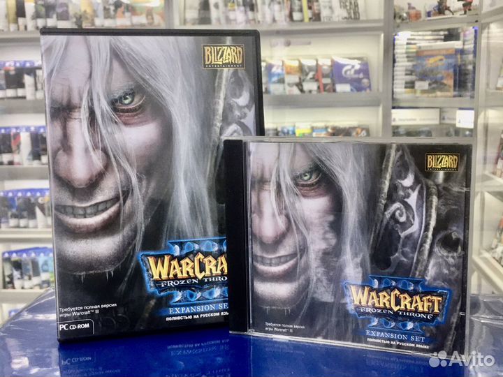 Диск Warcraft 3 Expansion set