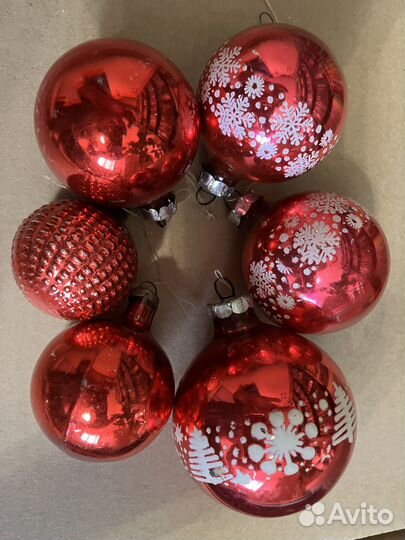 Новогодние игрушки на елку СССР