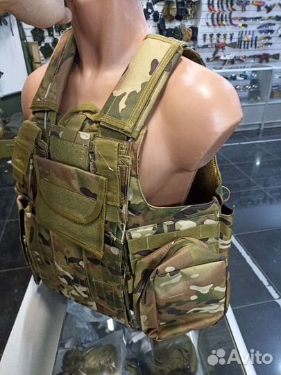 Бронежилет Плитник в мультикаме