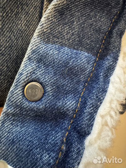 Sherpa Levi’s made in USA Джинсовая куртка