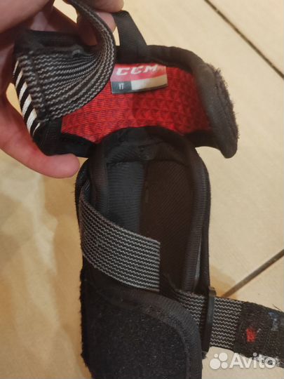 Налокотники хоккейные детские ссм