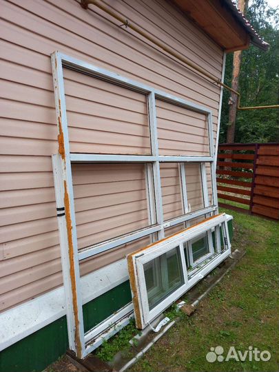 Окна пластиковые бу
