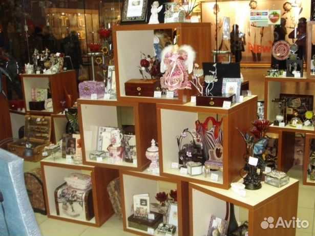 Кубы мебельные для витрин, интерьера и островков