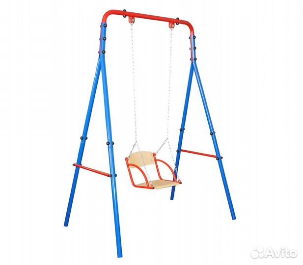 Уличные детские качели серии «юный атлет»