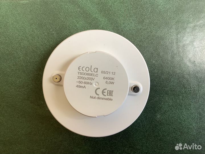 Новые 9 штук Светод. лампы Ecola Light 6400K
