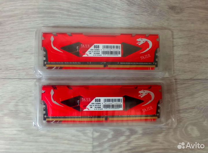 Оперативная память DDR4 8GB 16GB 3200 MHz