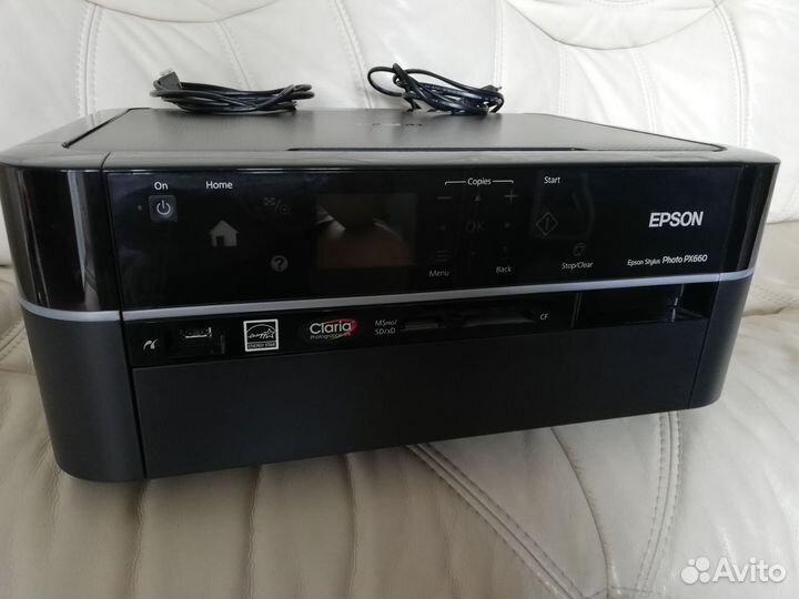 Цветной струйный фото принтер Epson