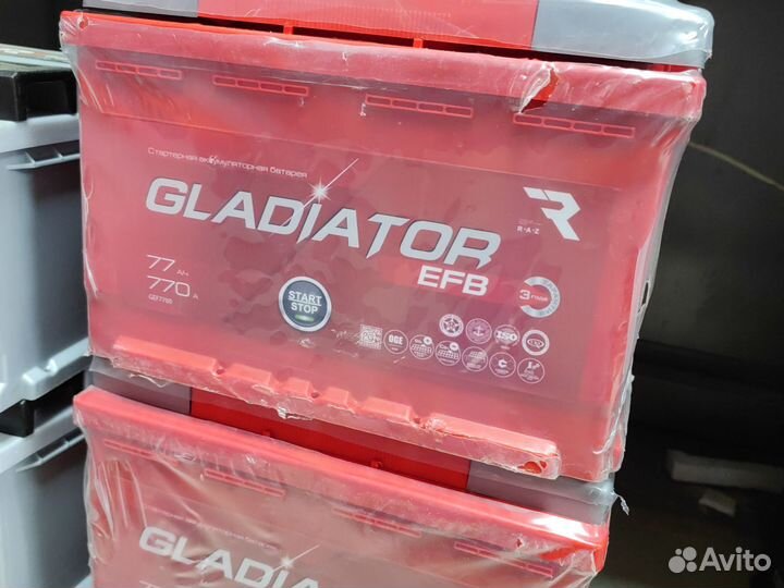 Аккумулятор Gladiator 77 EFB