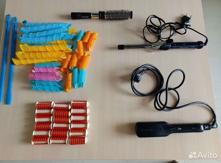 Выпрямитель, плойка, бигуди