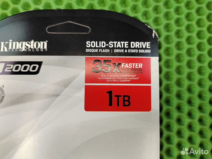 SSD 1TB / тб M2 2280 NVMe KingSton