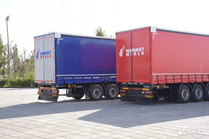 Полуприцеп шторный Mammut 93м3, 2023