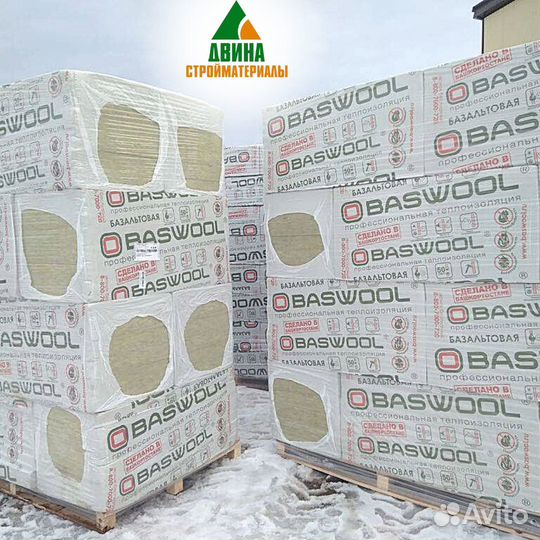 Базальтовый утеплитель baswool Стандарт-60
