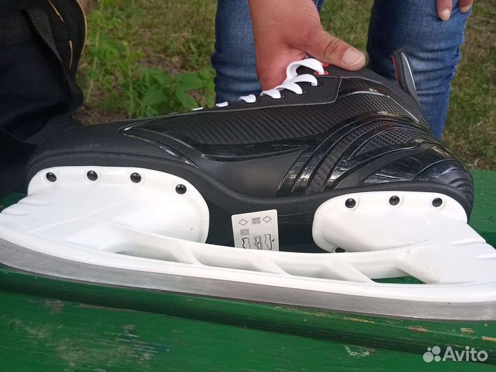 Хоккейные коньки bauer pro2 light speed размер 45