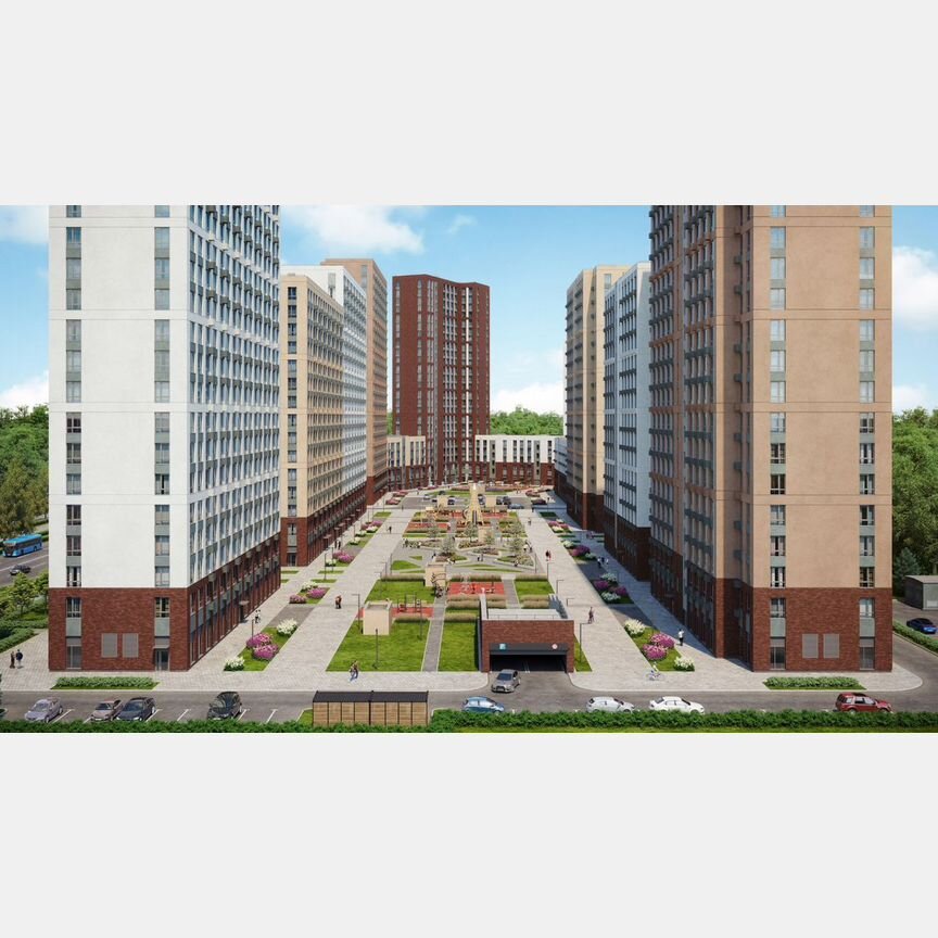 Квартира-студия, 22,9 м², 17/24 эт.