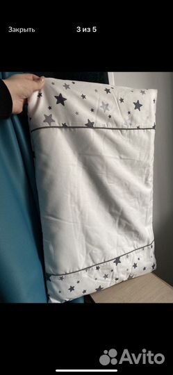 Бортики, постельное белье для новорожденных