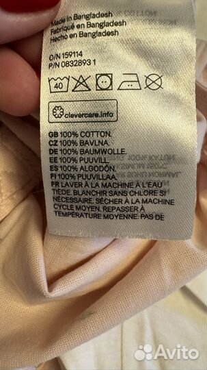 Новый набор комбинезон и футболка HM