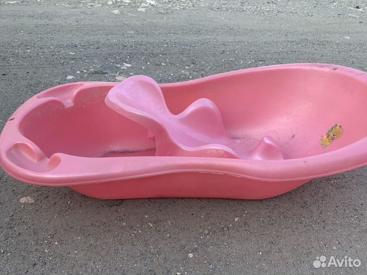 Ванночка для купания и горка