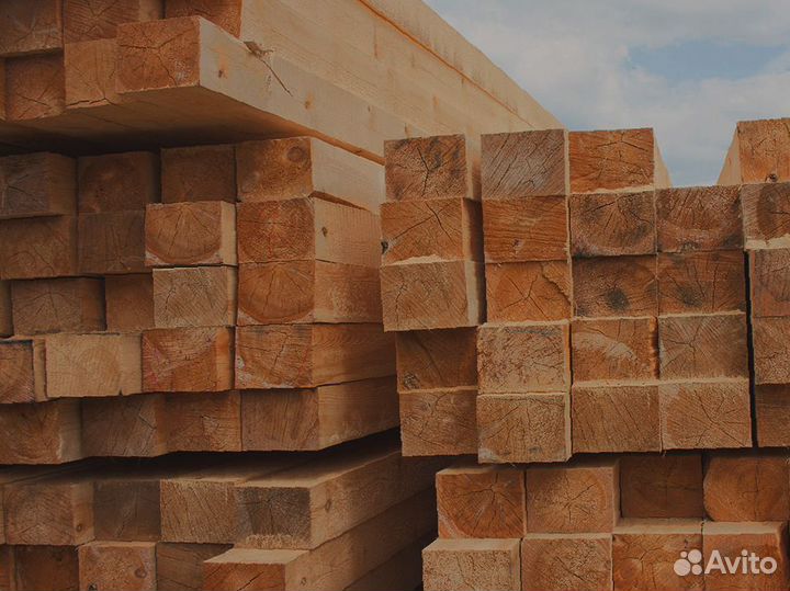 Быстрая доставка бруса из лиственницы