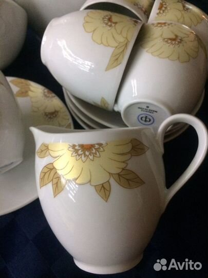 Сервиз кофейный Colditz гдр раритет