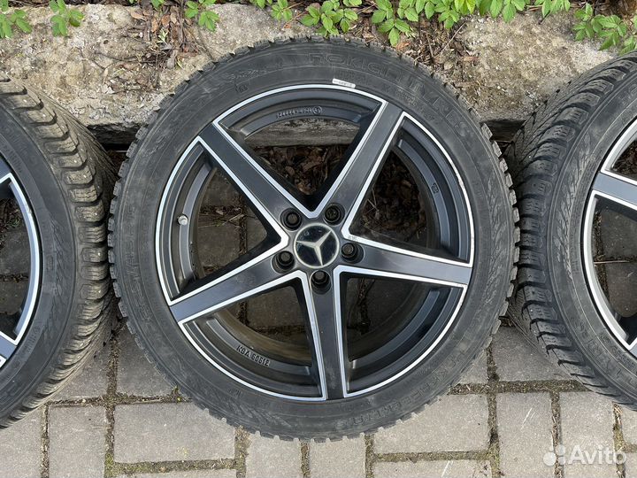 Колеса на mercedes r18 зимние