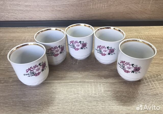 Чашки рижский фарфор