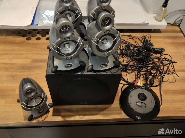 Акустические колонки Klipsch pro media GMX D-5.1