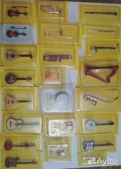 Коллекция музыкальные инструменты 36шт
