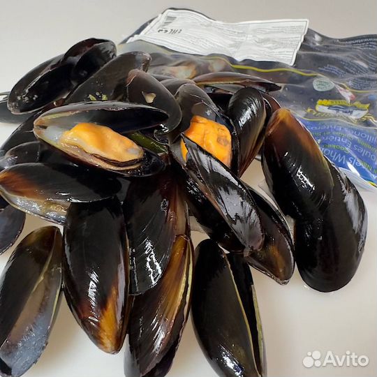 Мидии целые