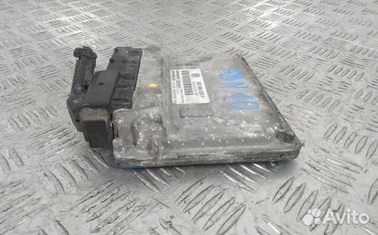 Блок управления двигателем volkswagen polo 4 (9N)