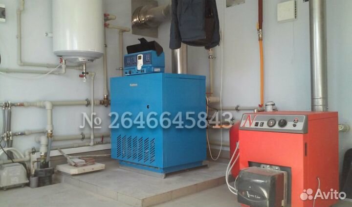 Монтаж отопления, водоснабжения, водоотведения