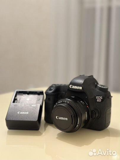 Зеркальный фотоаппарат canon 6d