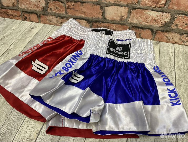 Шорты для кикбоксинга BoyBo Синие
