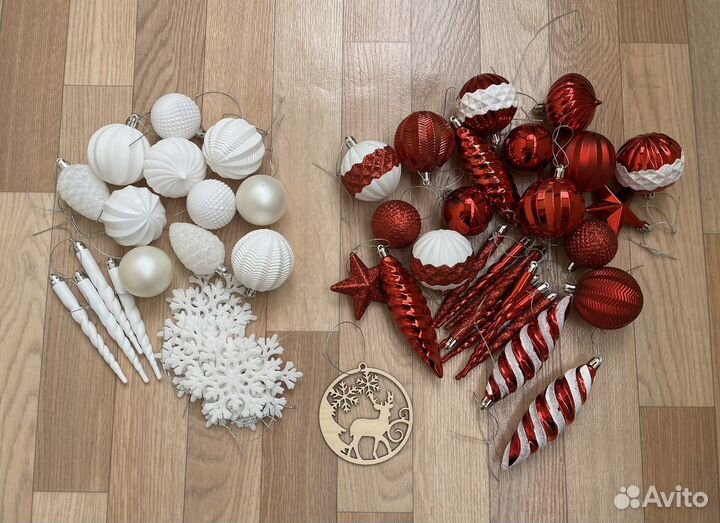 Игрушки на новогоднюю ёлку