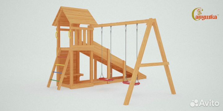 Детская уличная площадка для всей семьи доставка
