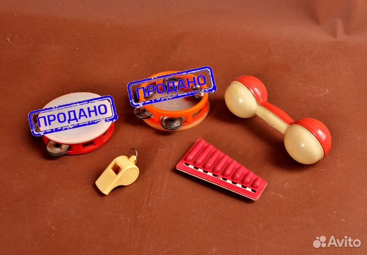 Винтажные музыкальные игрушки. СССР