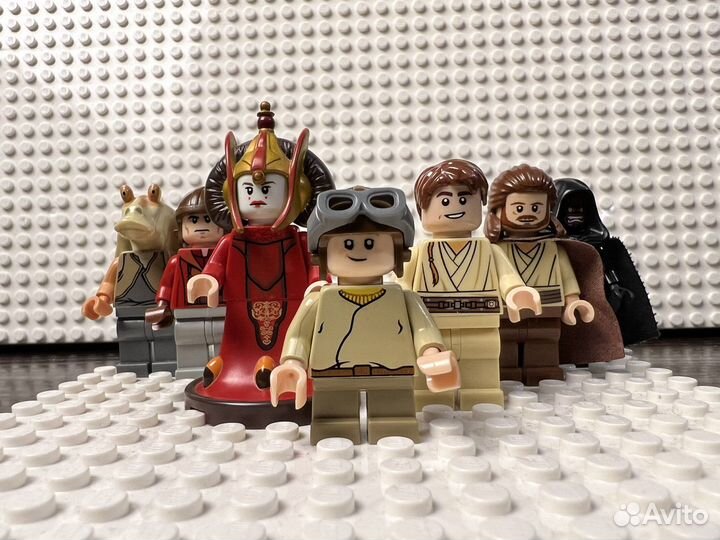 Lego Star Wars минифигурки и набор 9499