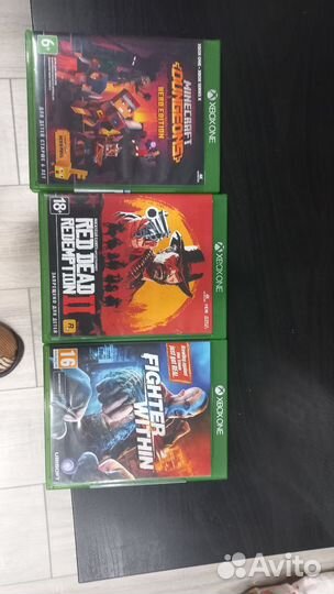 Игры на xbox One s диски