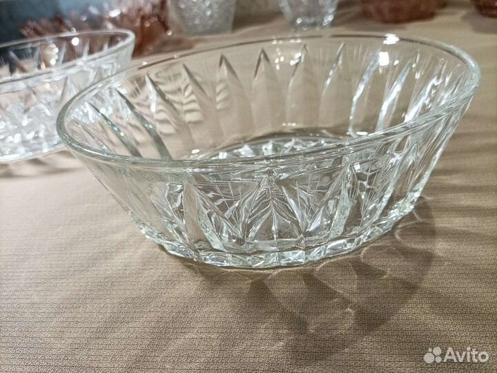 Салатница хрусталь