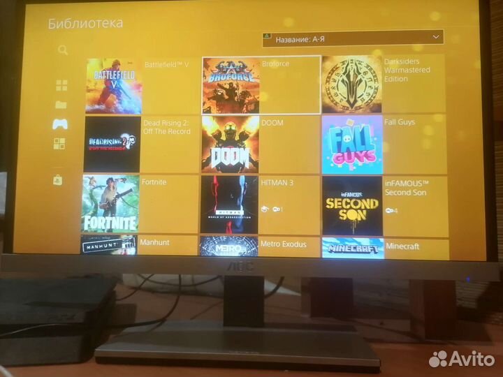 Sony playstation 4 PS4 1tb с играми