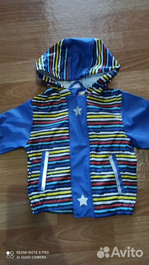 Куртка непромокаемая 74-80