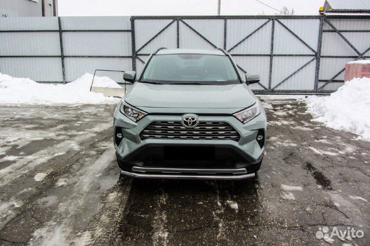 Защита переднего бампера d57 toyota RAV-4 (2019+)