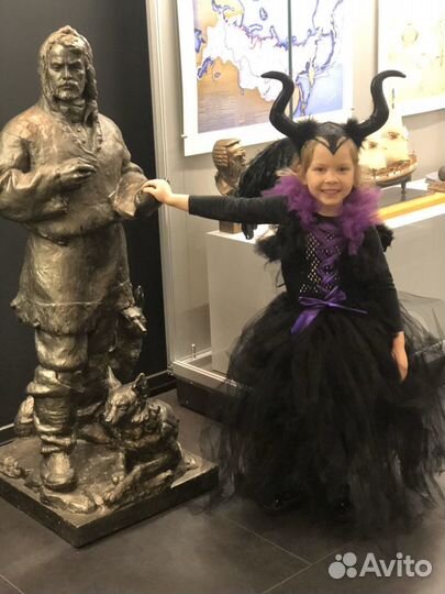 Костюм Малефисенты от 110 рост Прокат