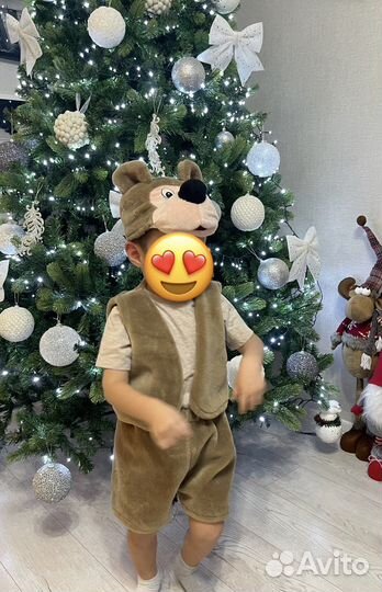 Костюм новогодний мишка пост 92-98
