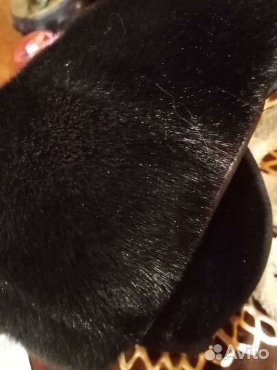 Меховая мужская кепка