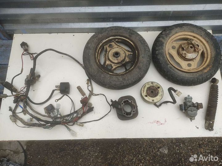 Запчасти, мопед, китай