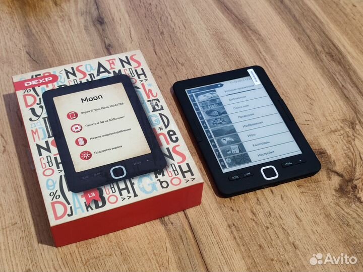 Электронная книга Dexp L3 Moon
