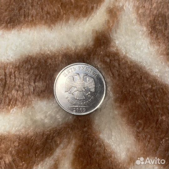 Монета 5 рублей 2009 года