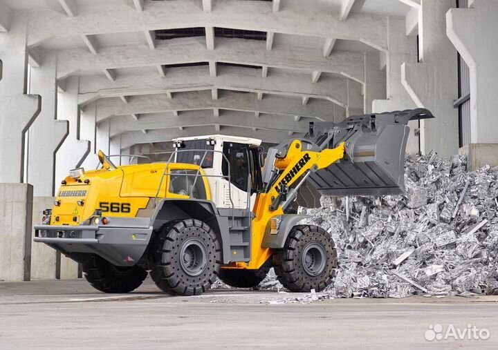 Машинист погрузчика Liebherr L566