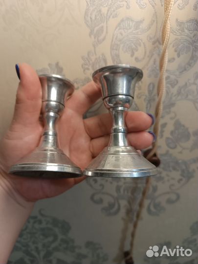 Подсвечники алюминий СССР