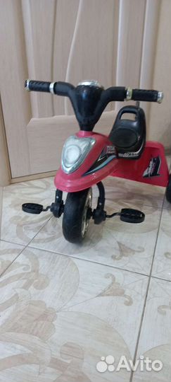 Велосипед детский трёхколёсный